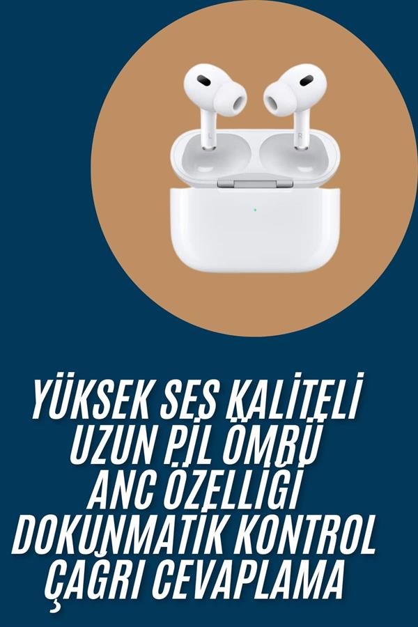 Yeni Nesil Pro Bluetooth Kulaklık Android ve İOS Uyumlu Dokunmatik Kontrol