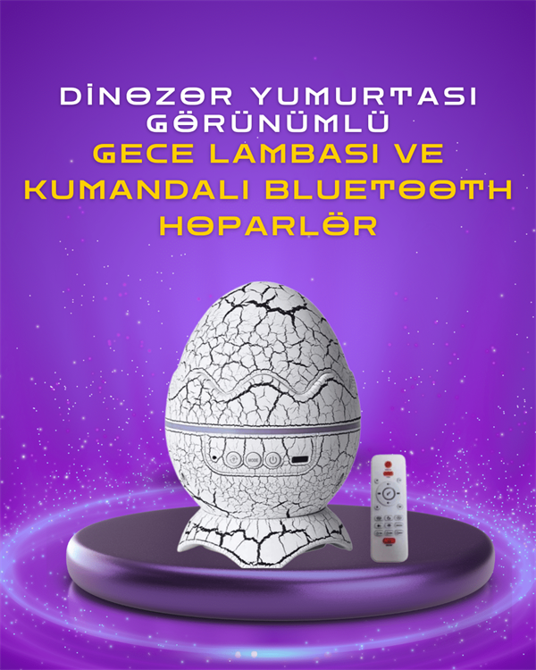 Ayarlanabilir Parlaklık ve Sis Efektli Atmosfer Lambası
