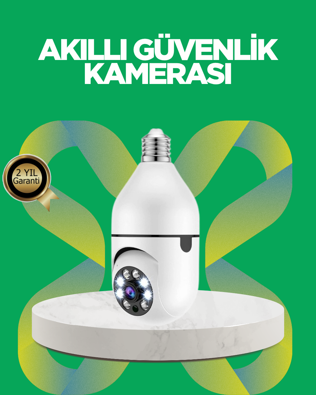 İki Yönlü Ses Destekli Full HD Akıllı Kamera