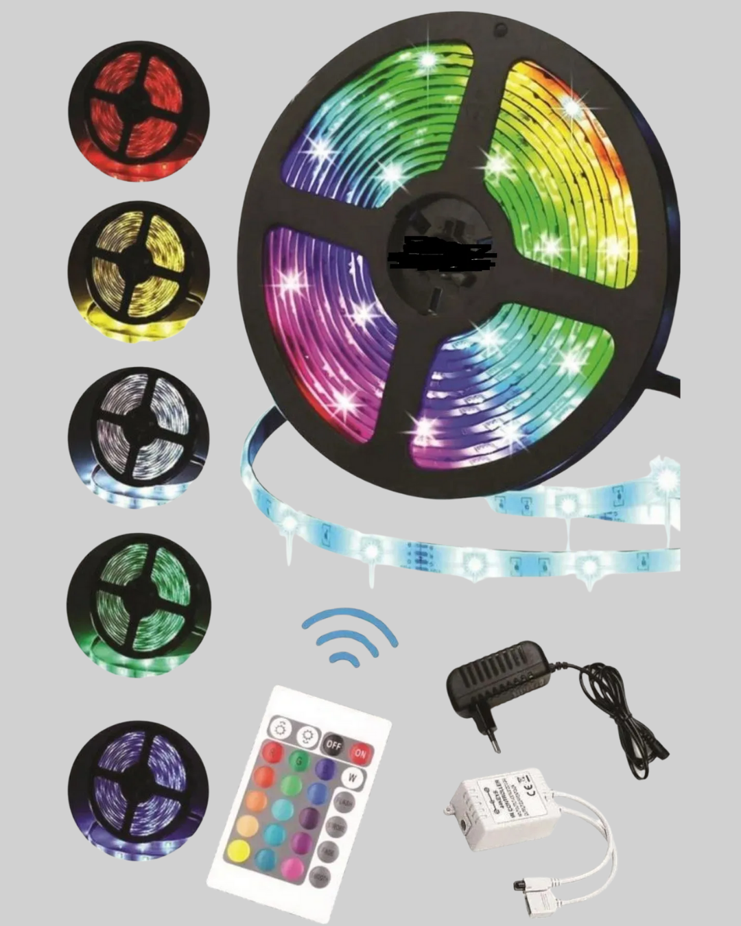 Enerji Tasarruflu RGB Şerit LED 5 Metre