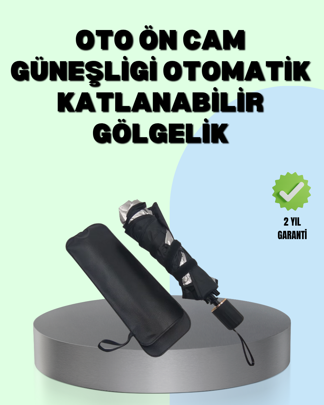 Katlanabilir Oto Güneşlik – UV Koruma ve Isı Yalıtımı