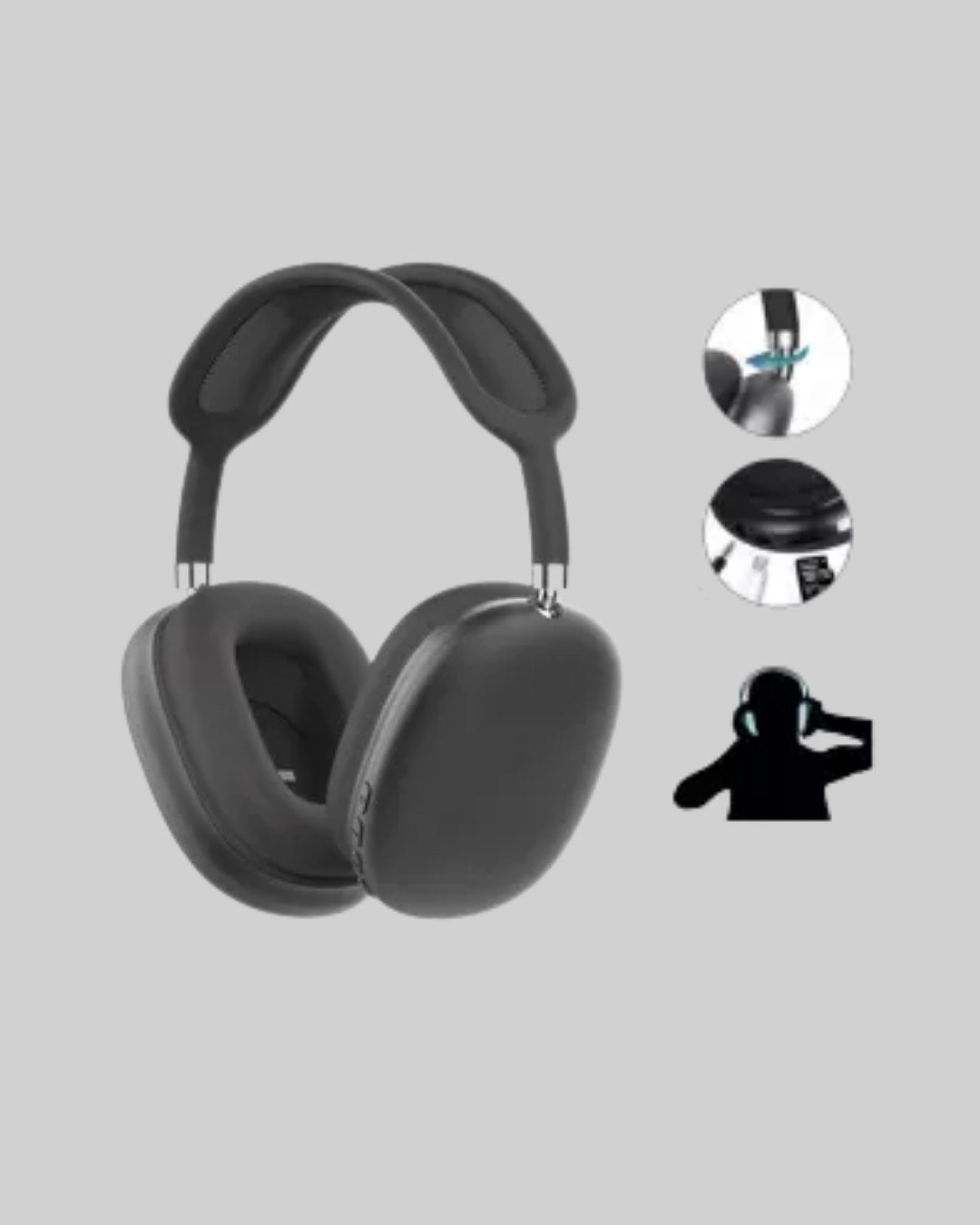 Gürültü Azaltmalı Bluetooth Kulaklık | 5 Saat Kesintisiz Müzik