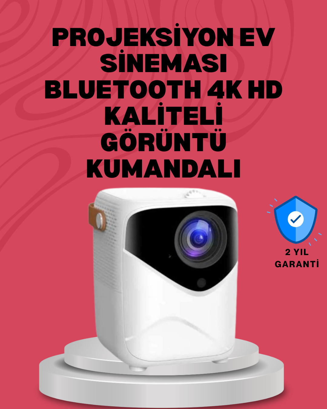 Android Sistemli Mini Projektör – Uygulama Destekli Akıllı Kullanım