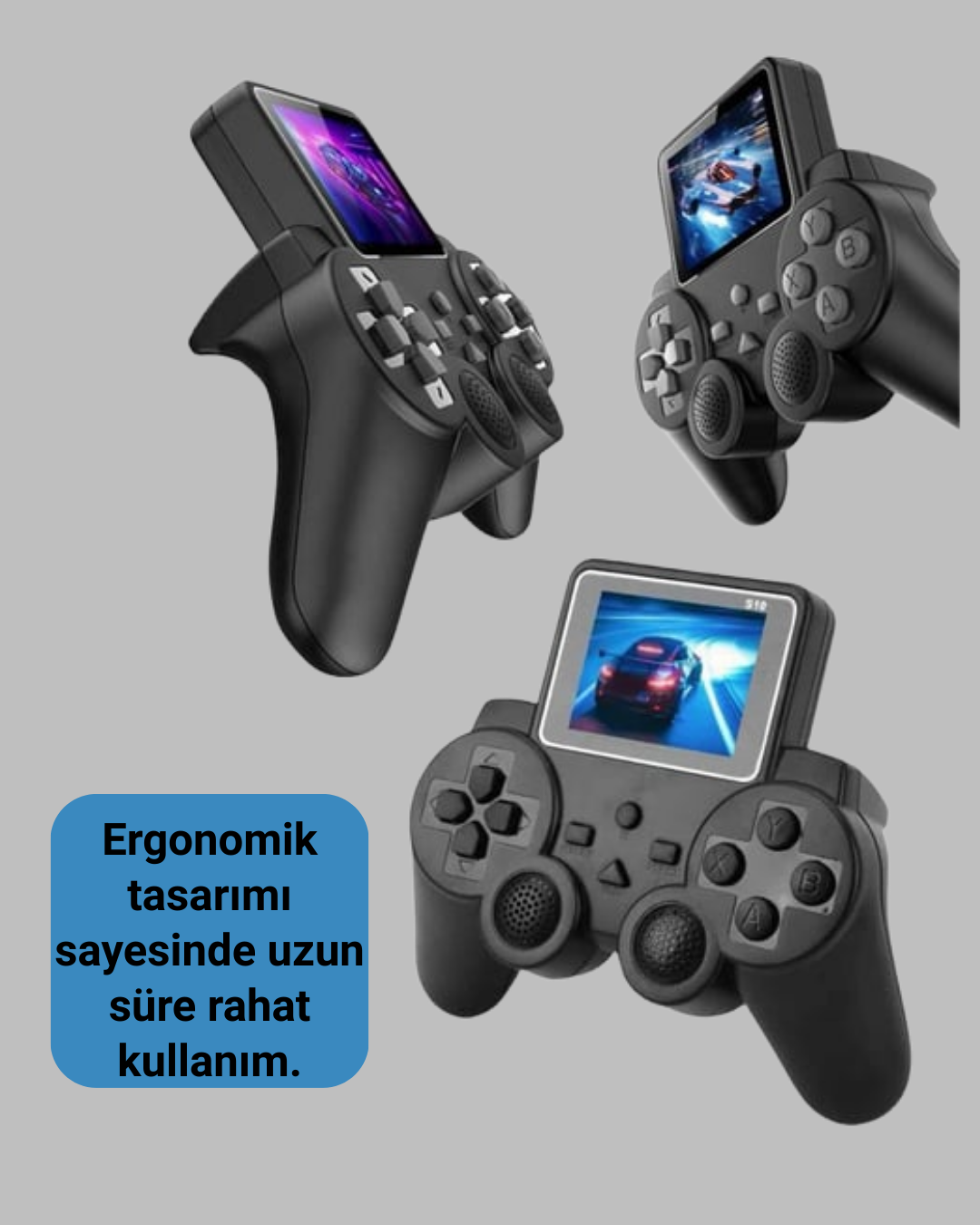 S10 Gamepad HDMI TV Bağlantılı 520 Klasik Retro Oyun 2025 Seri Orijinal