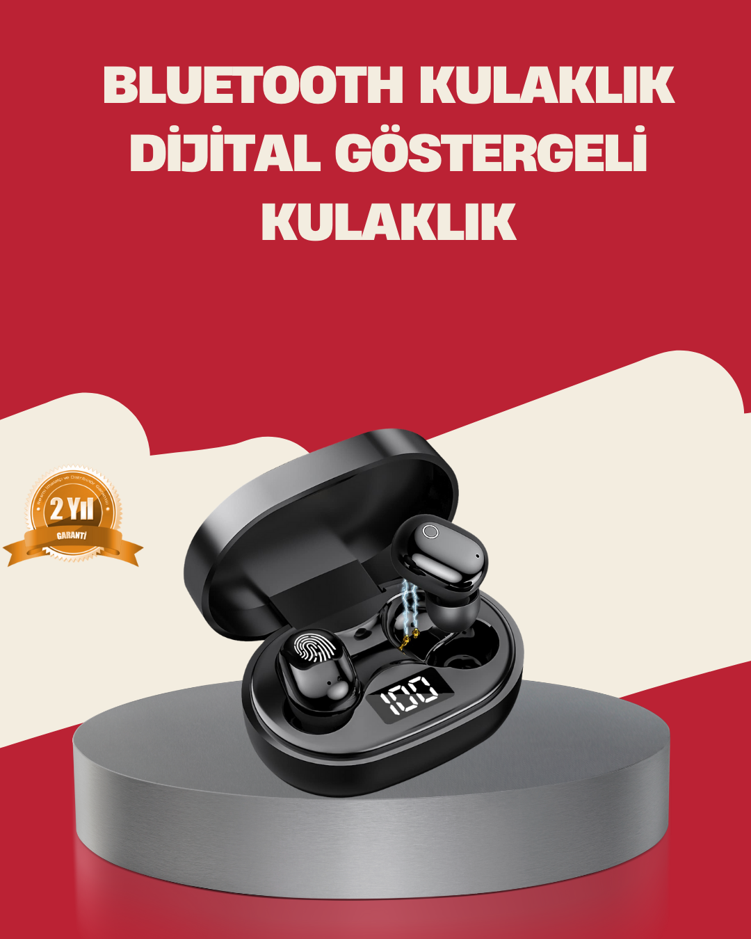 Gürültü Azaltmalı Mikrofonlu Bluetooth Kulaklık