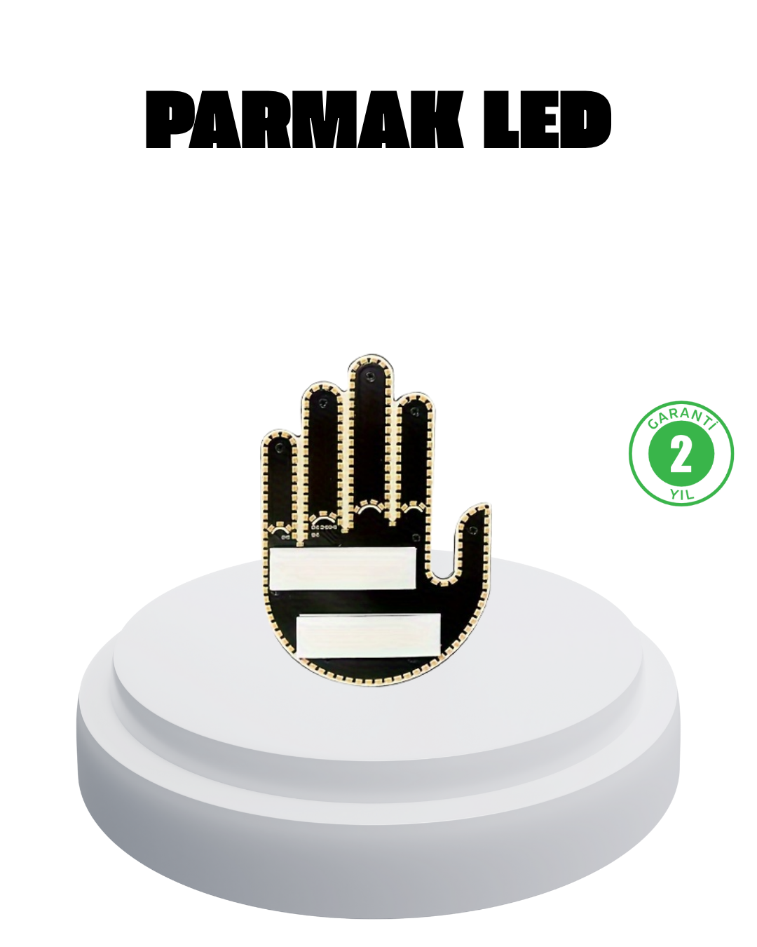 176 LED Amber Renkli El Hareketiyle Kontrol Edilen Motosiklet Dönüş Sinyali