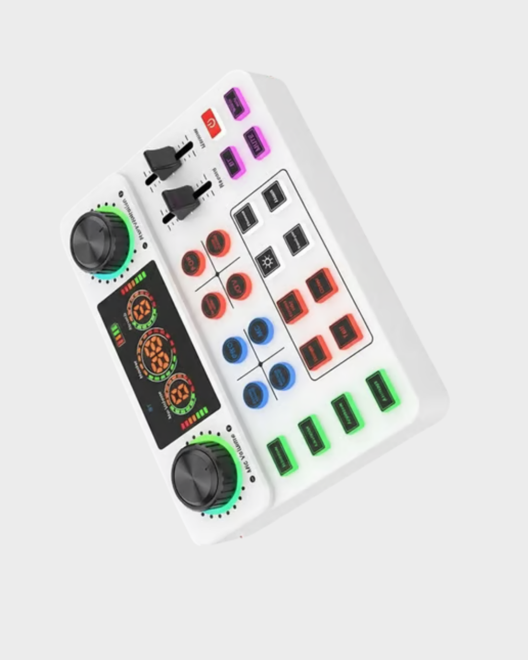 Bluetooth Bağlantılı Karaoke ve Yayın Ses Kontrol Ünitesi