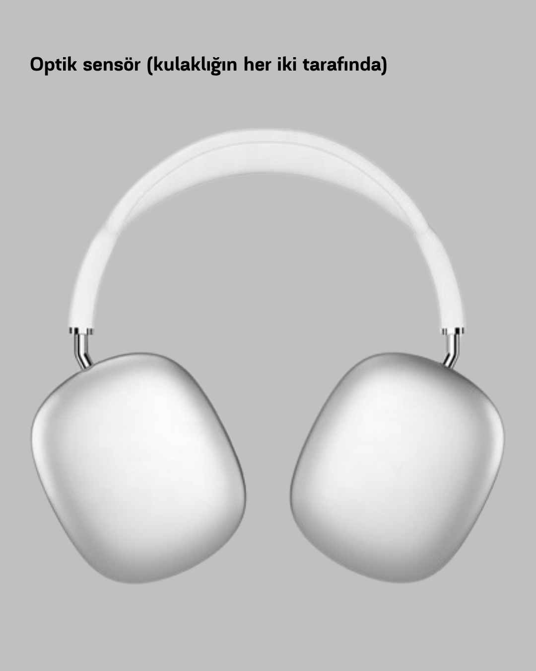 Bluetooth 5.0 Kulak Üstü Kulaklık – Uzamsal Ses, Gürültü Engelleme, Ergonomik Tasarım
