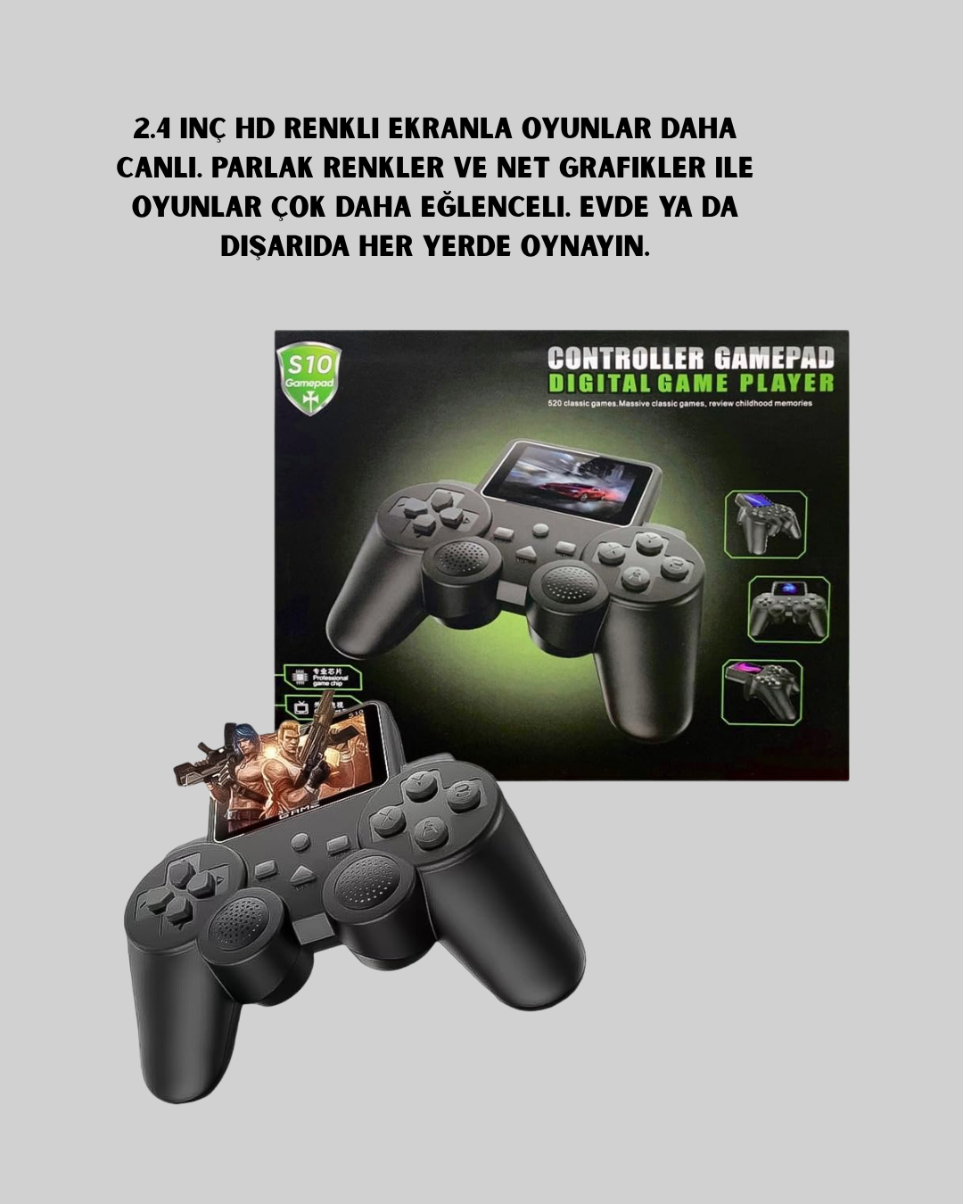 500 Oyun Tek Cihazda! Nostalji ve Eğlence Yanınızda