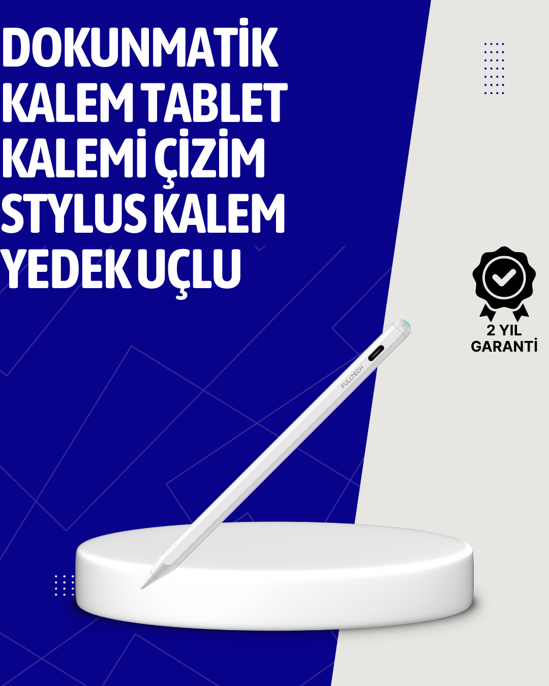 Eğim Sensörlü Dijital Kalem – Yüksek Hassasiyetli 1,0 mm Uç, Uzun Pil Ömrü