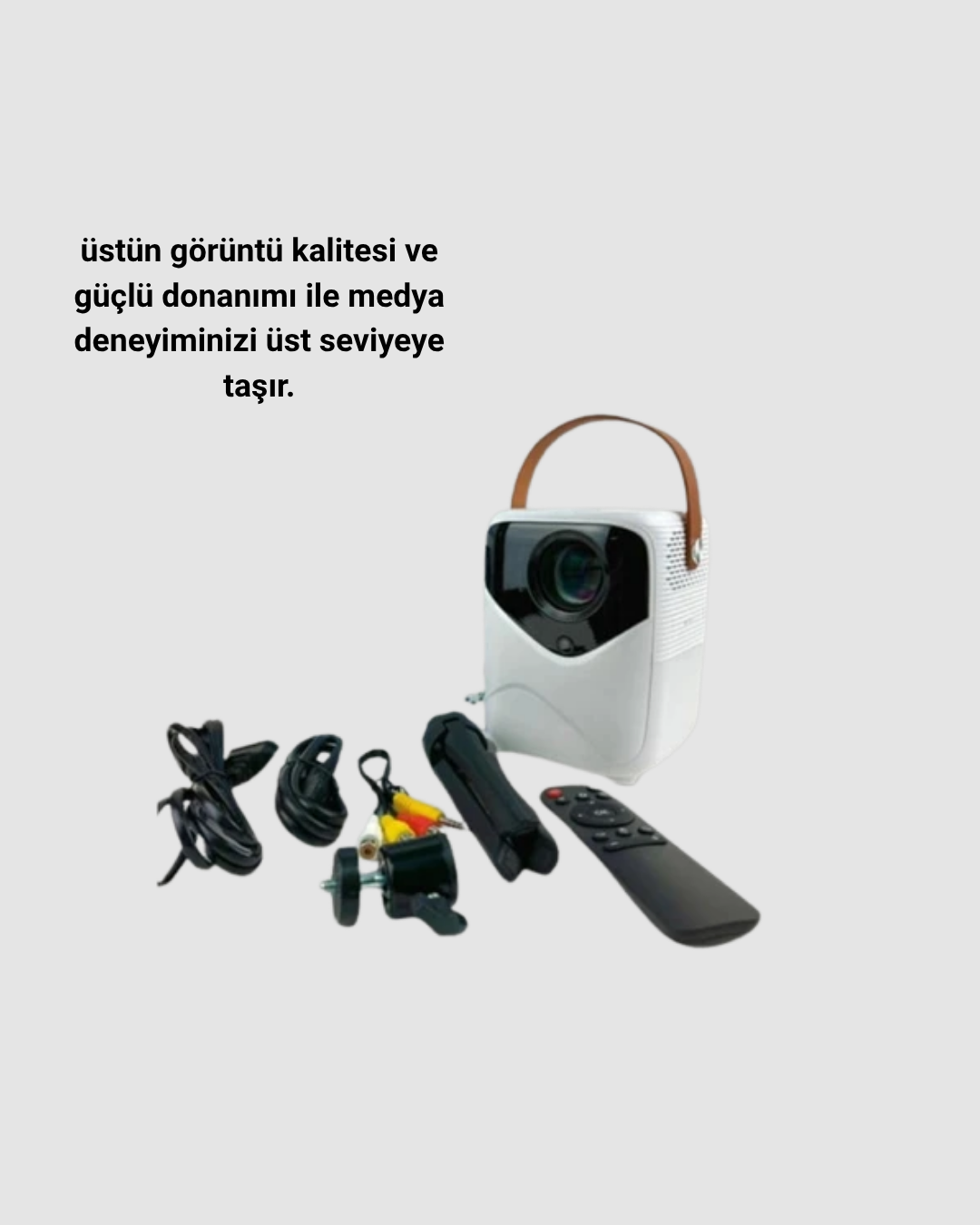 Android TV Box Ultra HD 1GB RAM 32GB Hafıza Dahili Hoparlör HDMI Tripodlu