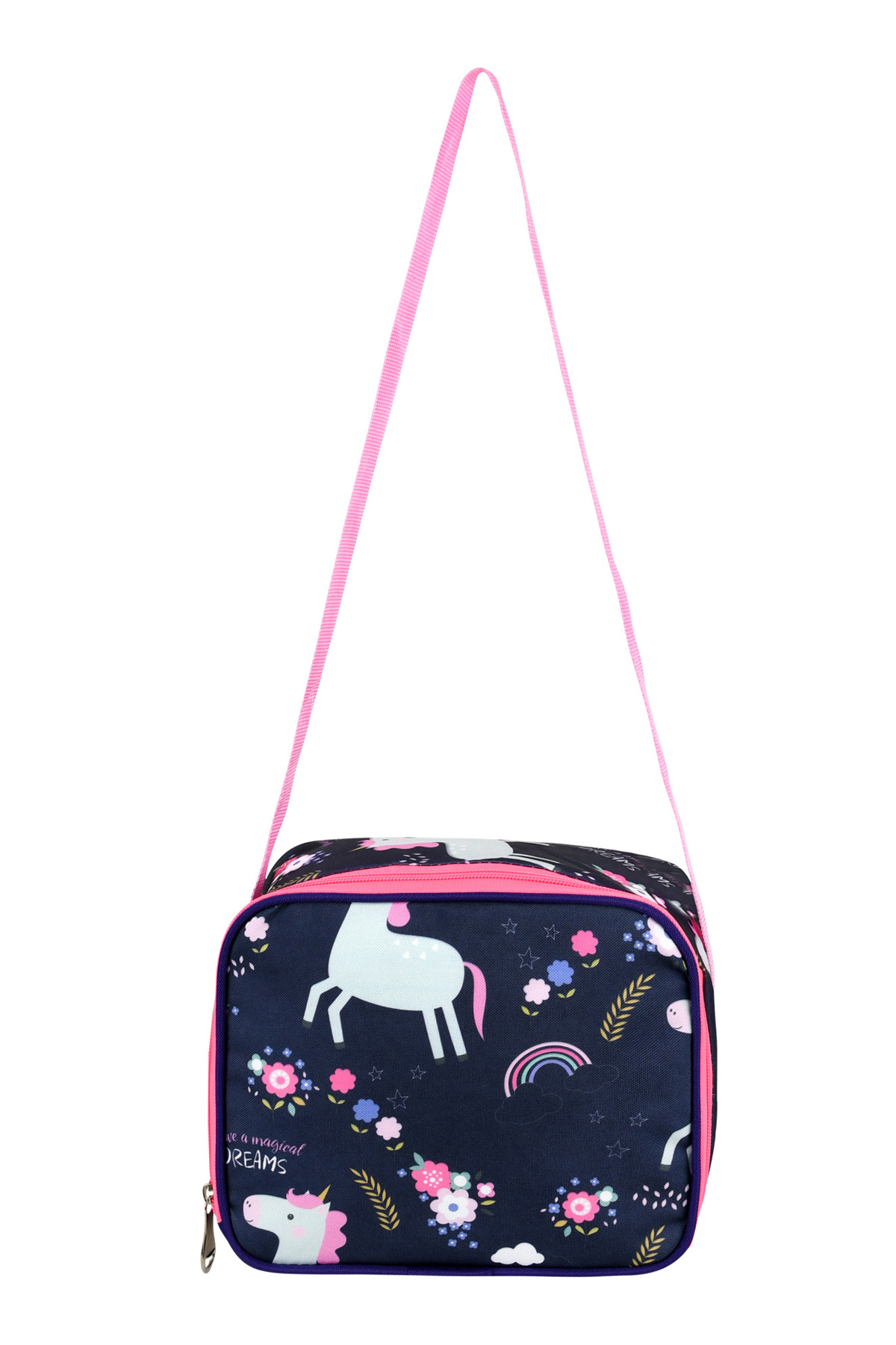 Flamingo Baskılı Ilkokul,beslenme Ve Kalemlik Çantası Seti
