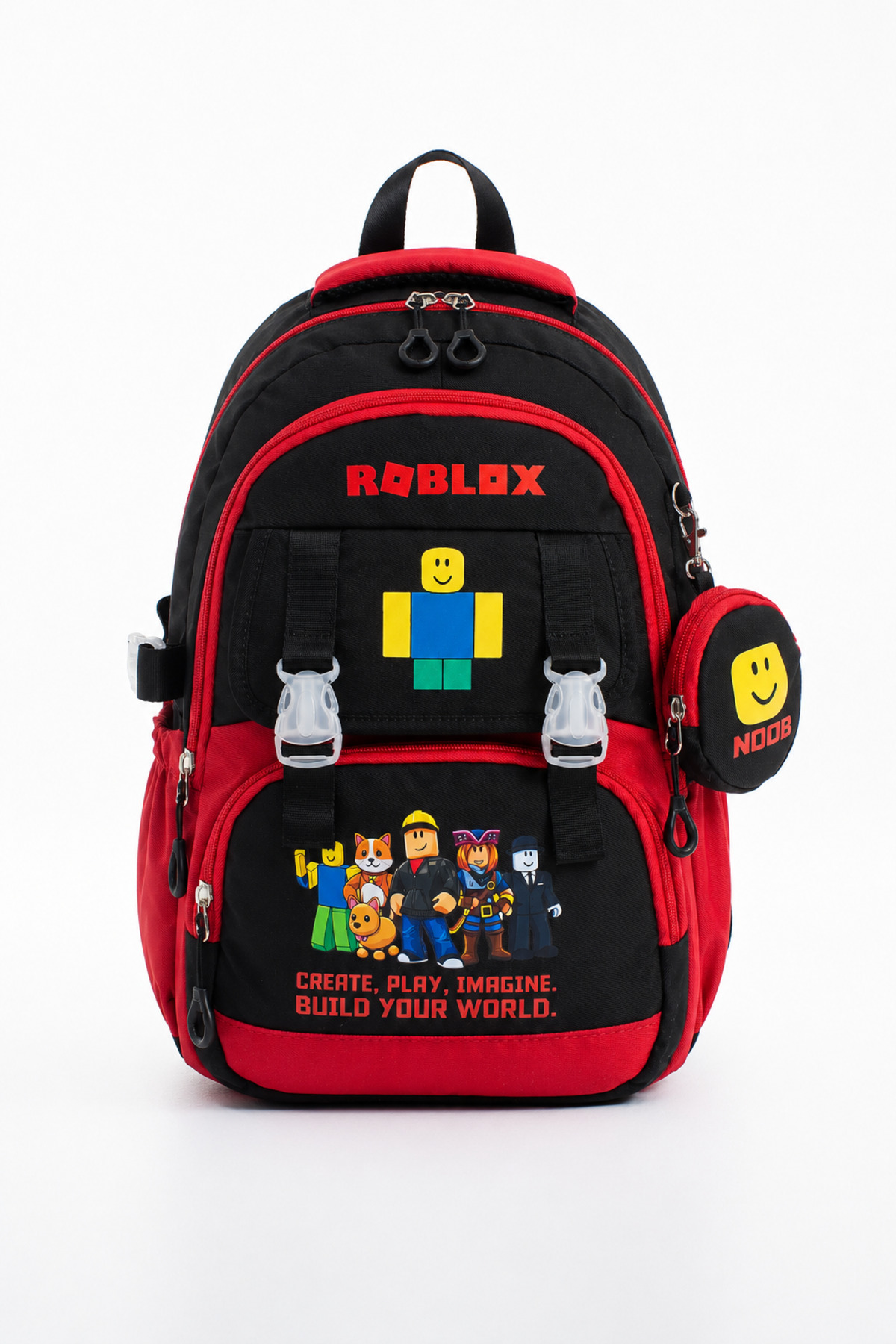 Roblox Siyah Ilkokul Ve Beslenme Çantası Kalemlık 3 lu set
