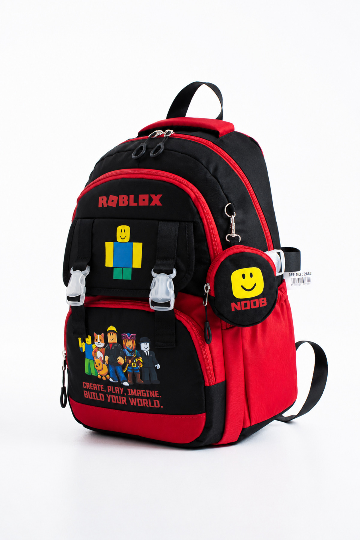 Roblox Siyah Ilkokul Ve Beslenme Çantası Kalemlık 3 lu set