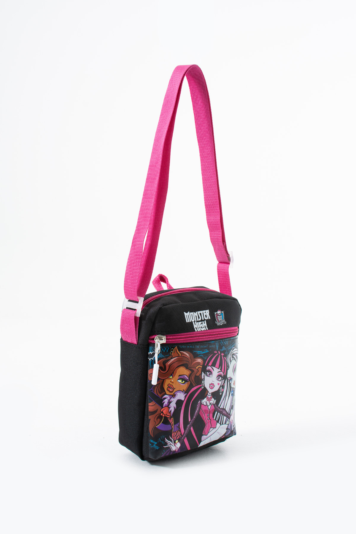 Monster High Çocuk Cüzdanı Insan Sağlığına Uygun Su Geçirmez Pembe Simli