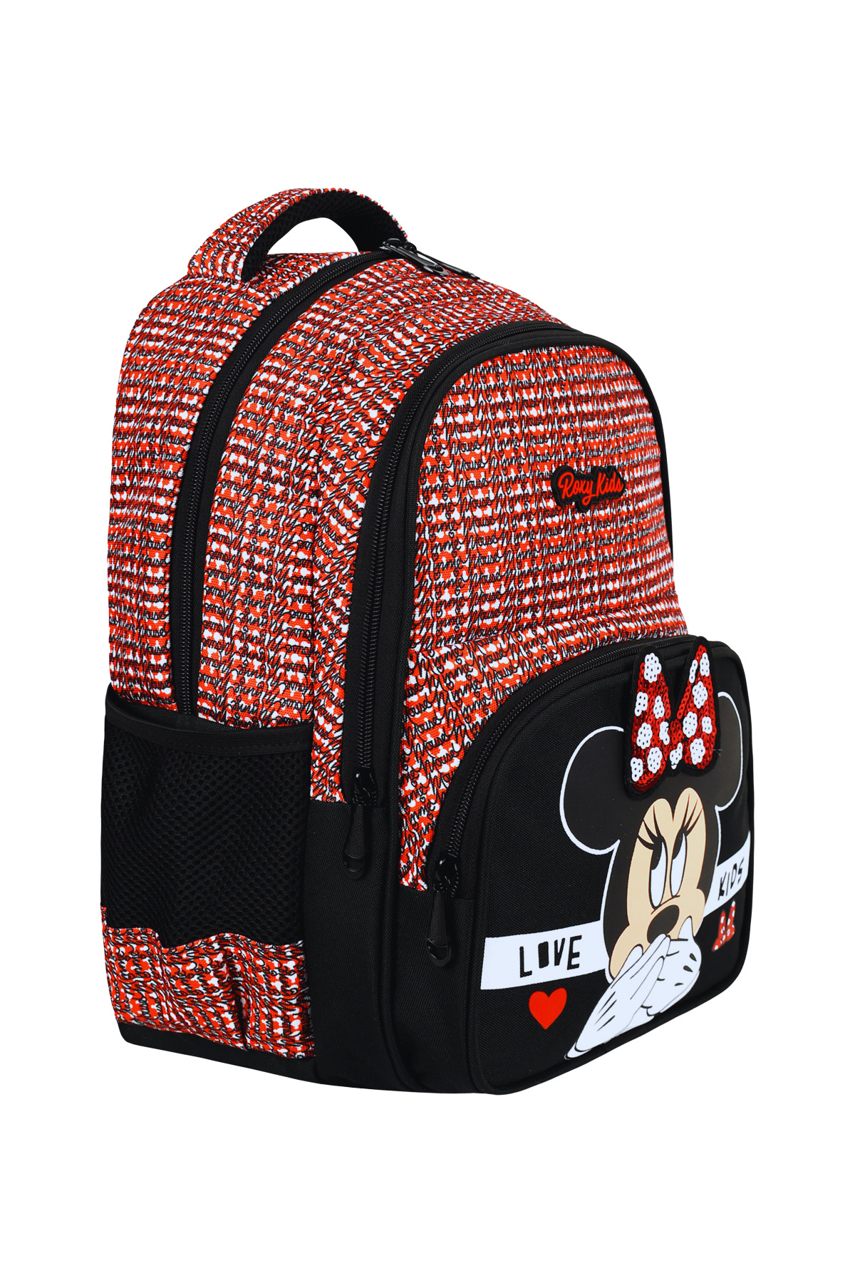 Minnie Mouse 3'lü Set Ilkokul Çantası, Termal Beslenme Çantası Ve Kalem Kutusu Seti