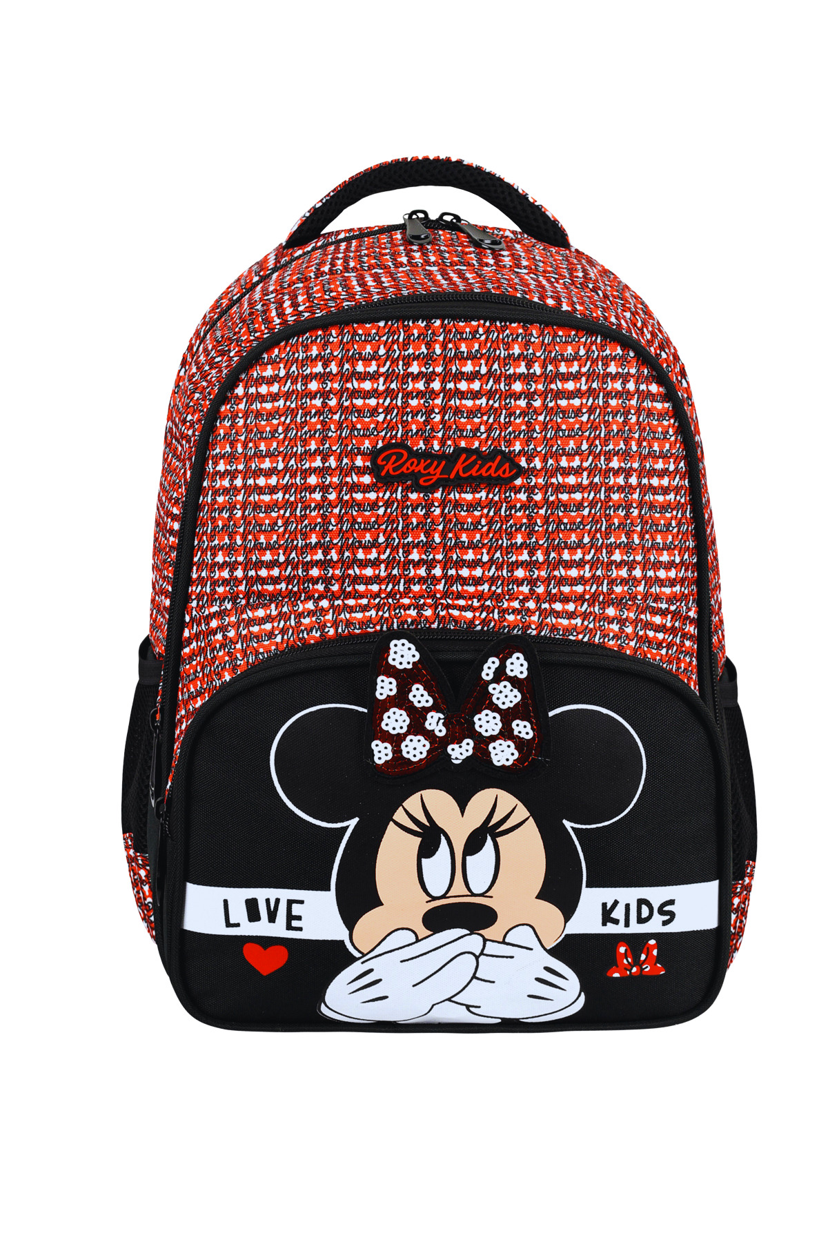 Minnie Mouse 3'lü Set Ilkokul Çantası, Termal Beslenme Çantası Ve Kalem Kutusu Seti