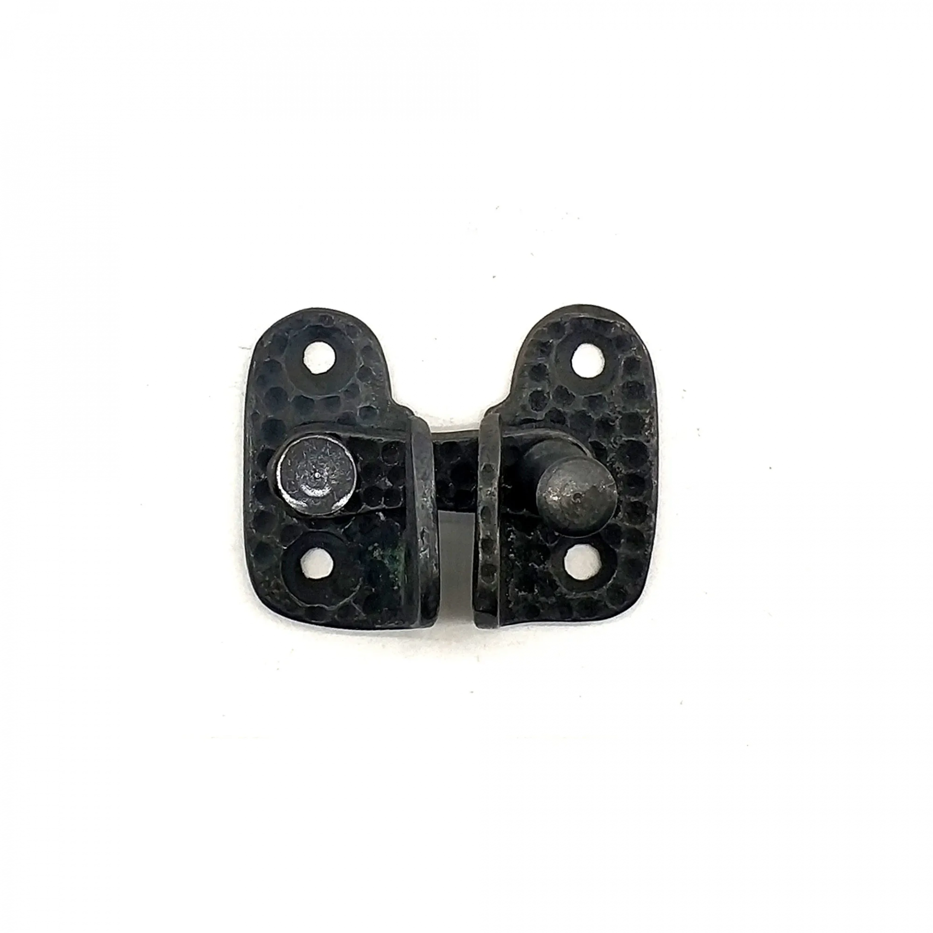 Antika Tarz Dekoratif Pirinç Mini Kapak Mandalı - 40x45 Mm, Oksit