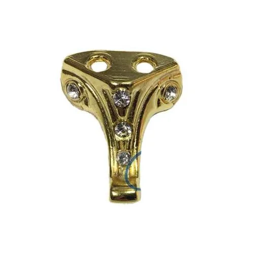 Moda Taşlı Ahşap, Mdf, Sunta Sandık Ayağı, Kutu Ayak 2,5 Cm - Sarı