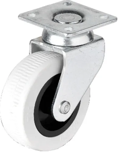 Hts 321 - 50x20 Mm Gri Tablalı Teker 4 Adet