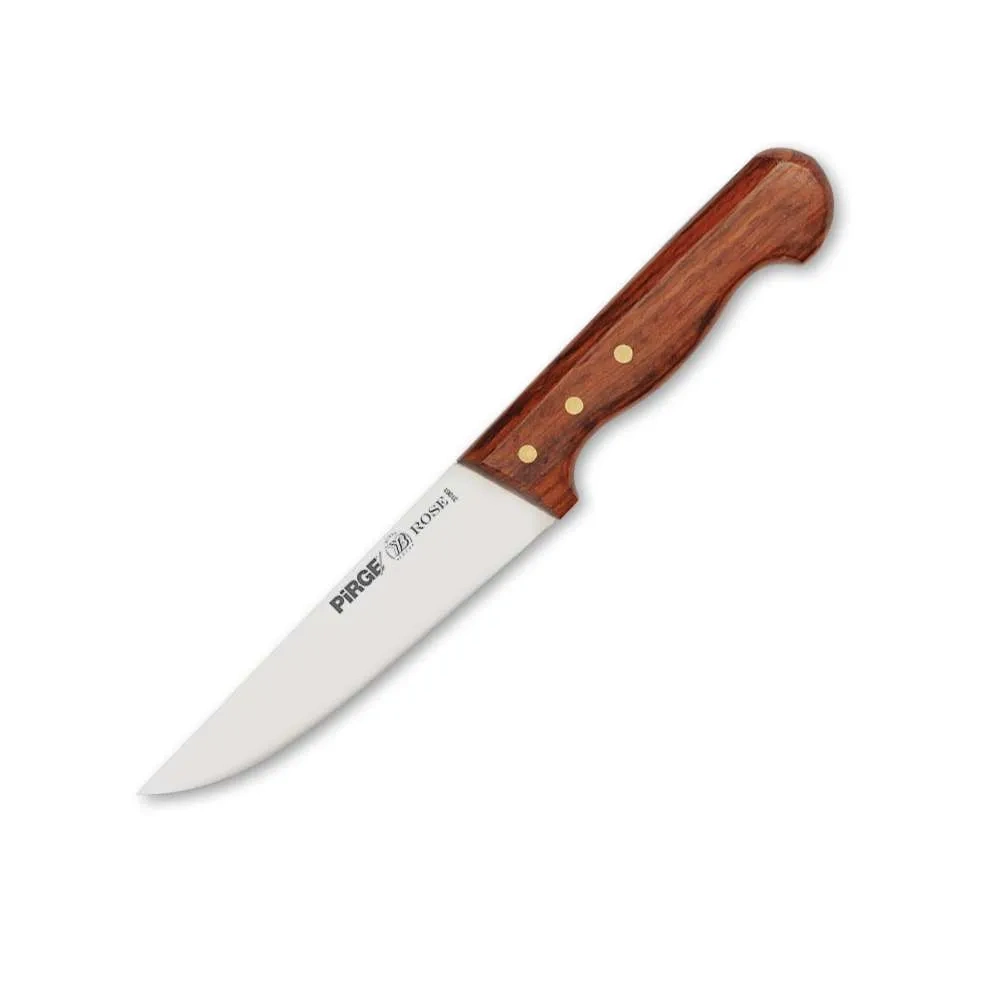 Pirge 31061 Rose Kurban Ve Kasap Bıçağı 14,5 Cm - No:1, Ahşap Sap