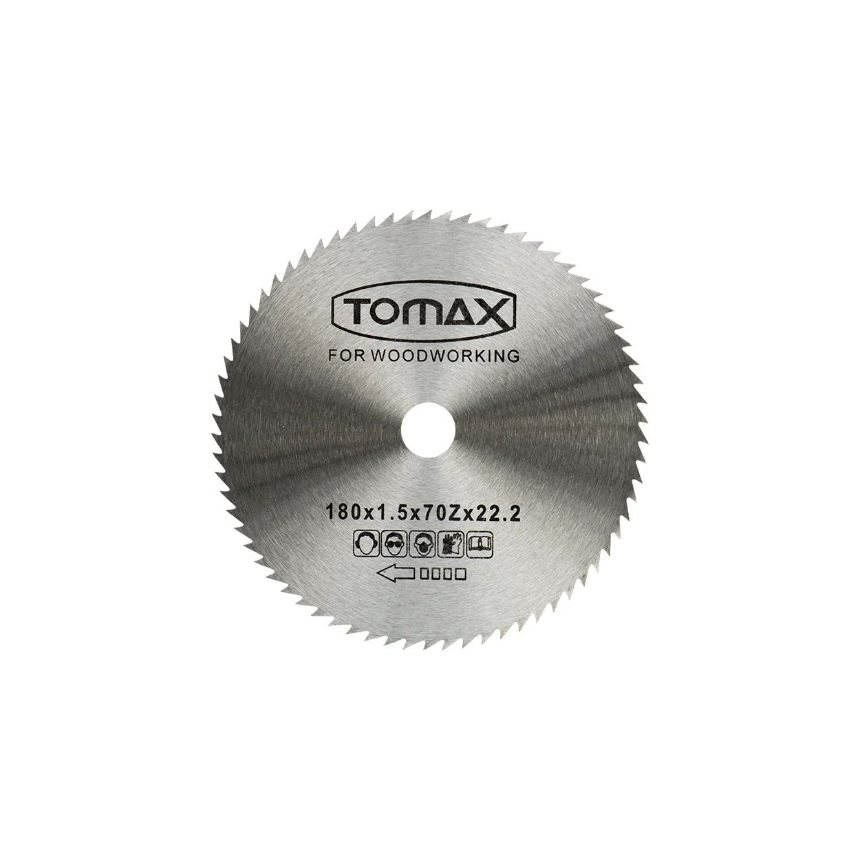 Tomax Ağaç Daire Testeresi (elmassız) 180x1,5 Diş 70z