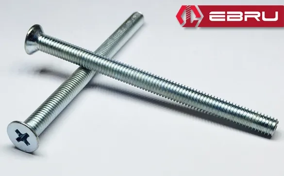 Ebru Yhb Göbek Kilit, Barel Vidası M5x80 - 100 Adet