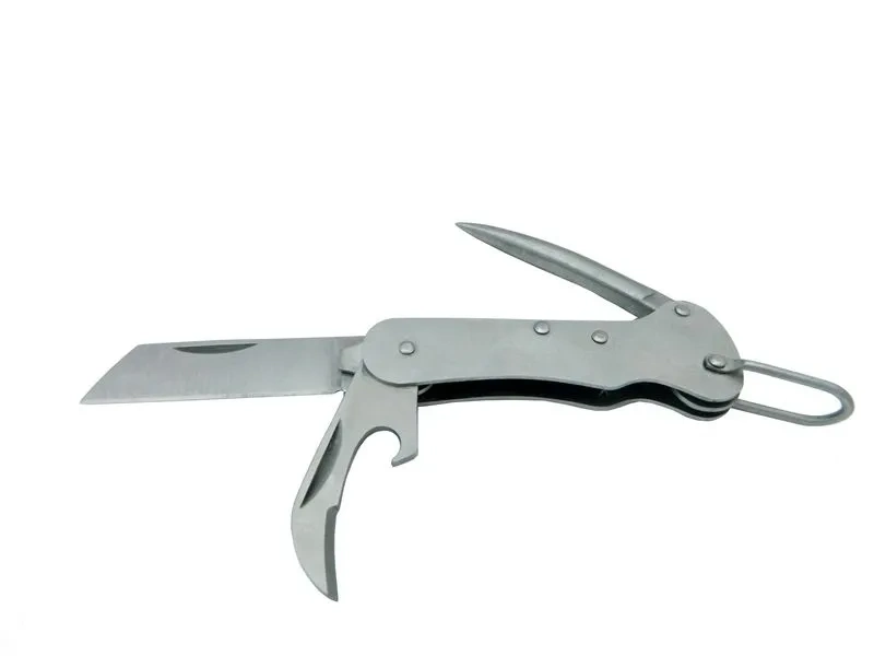 Pk 153 Gümüş Gemici Çakı 9,5 Cm - Metal Sap, Manuel