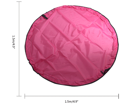 Taşınabilir Büyük Oyuncak Hurcu - Pembe