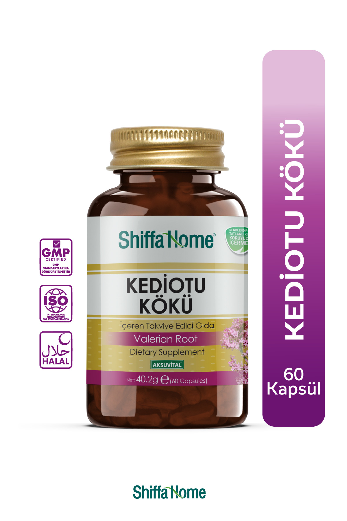 Shiffa Home Kedi Otu Kökü 60 Kapsül