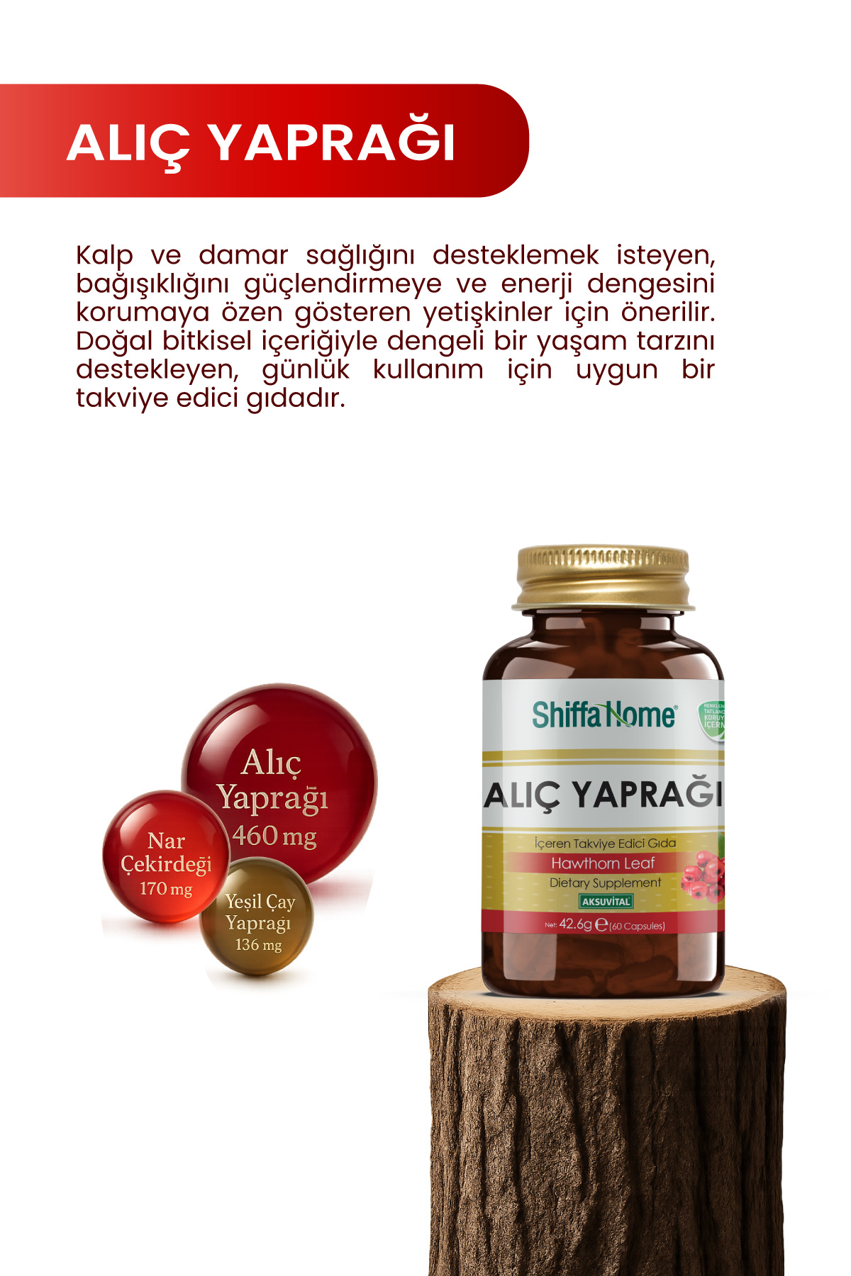 Alıç Yaprağı 60 Kapsül