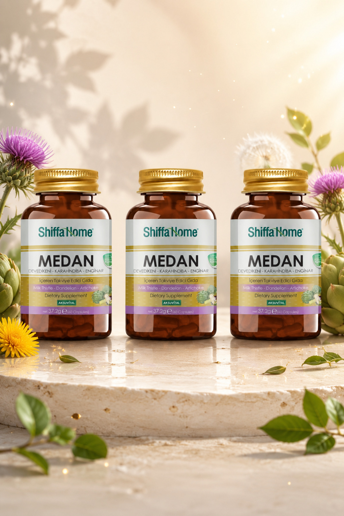 Medan Kapsül 60lı (3 Adet)