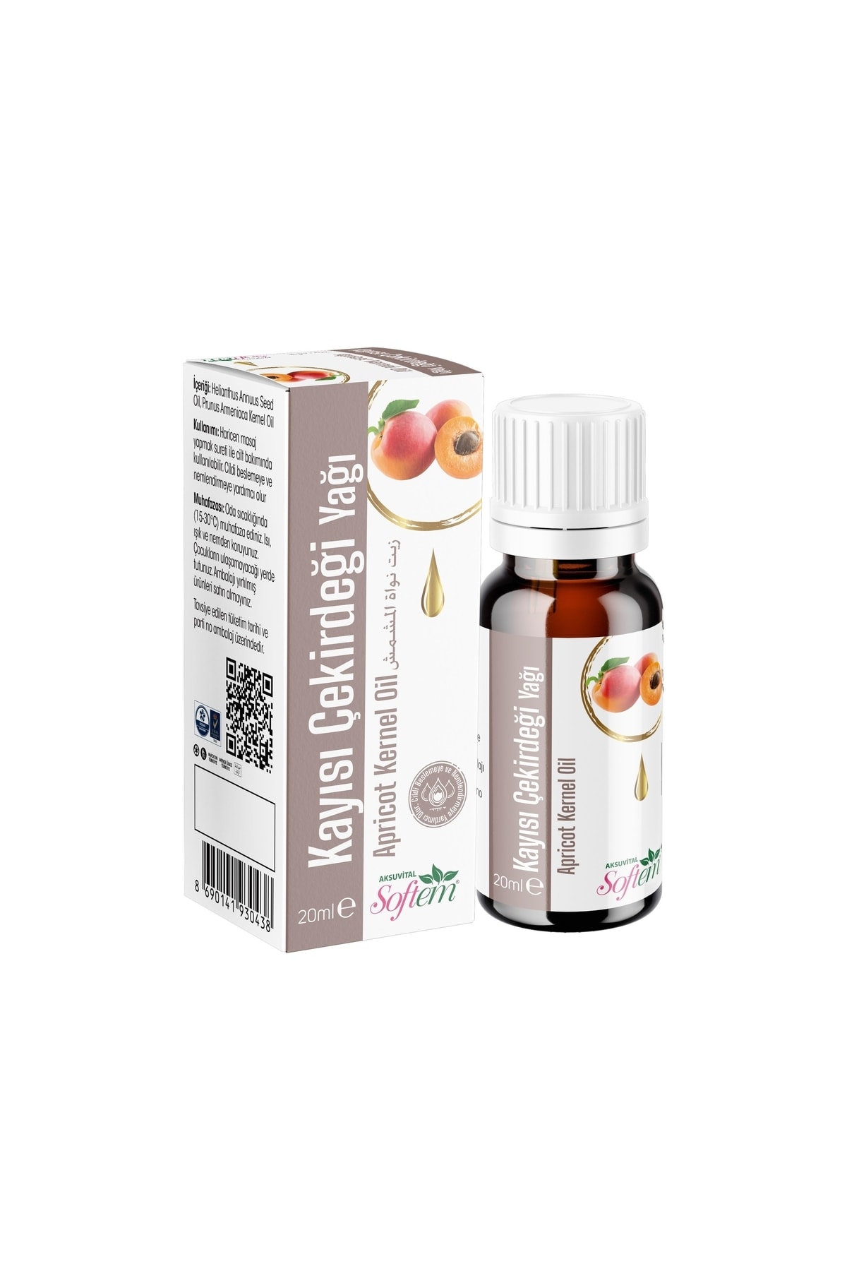 Kayısı Çekirdeği Yağı 20 Ml.