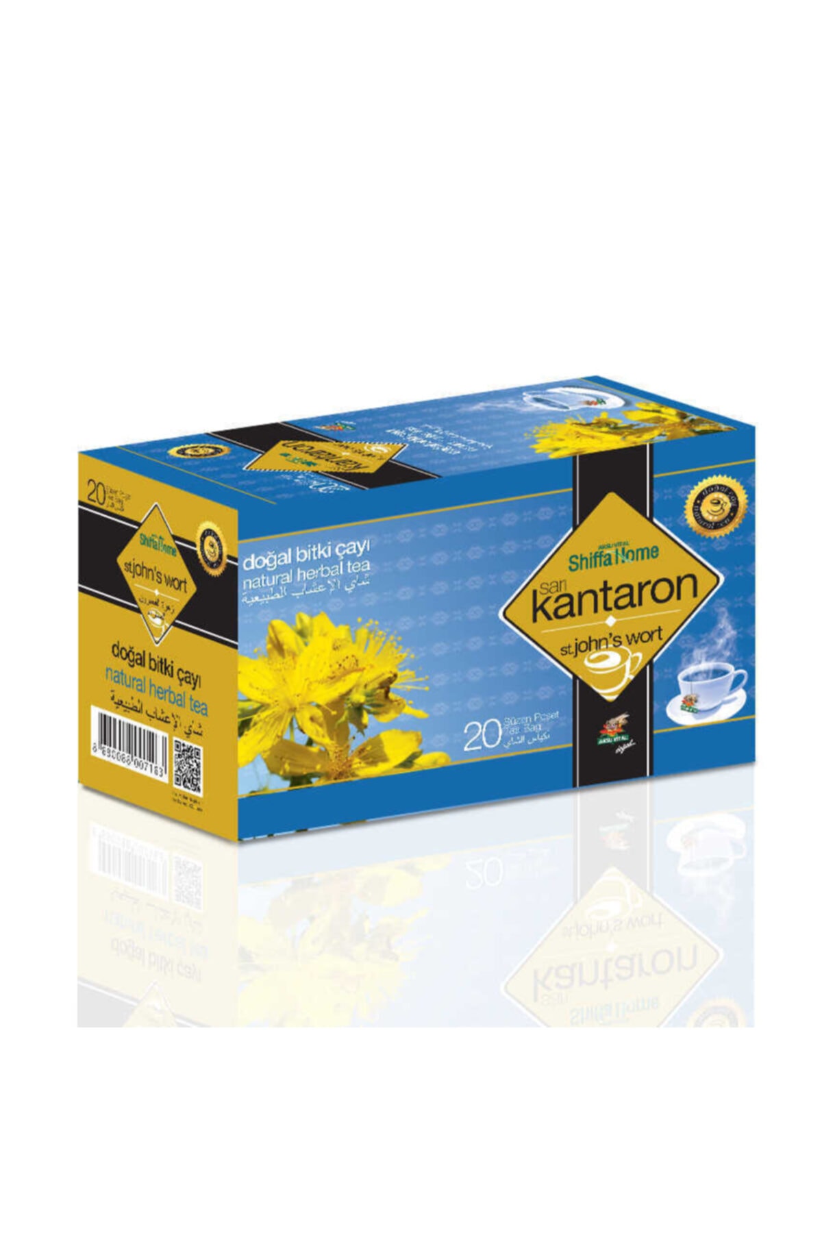 Sarı Kantaron (ST. JOHN'S WORT) Doğal Bitki Çayı 20 Süzen Poşet