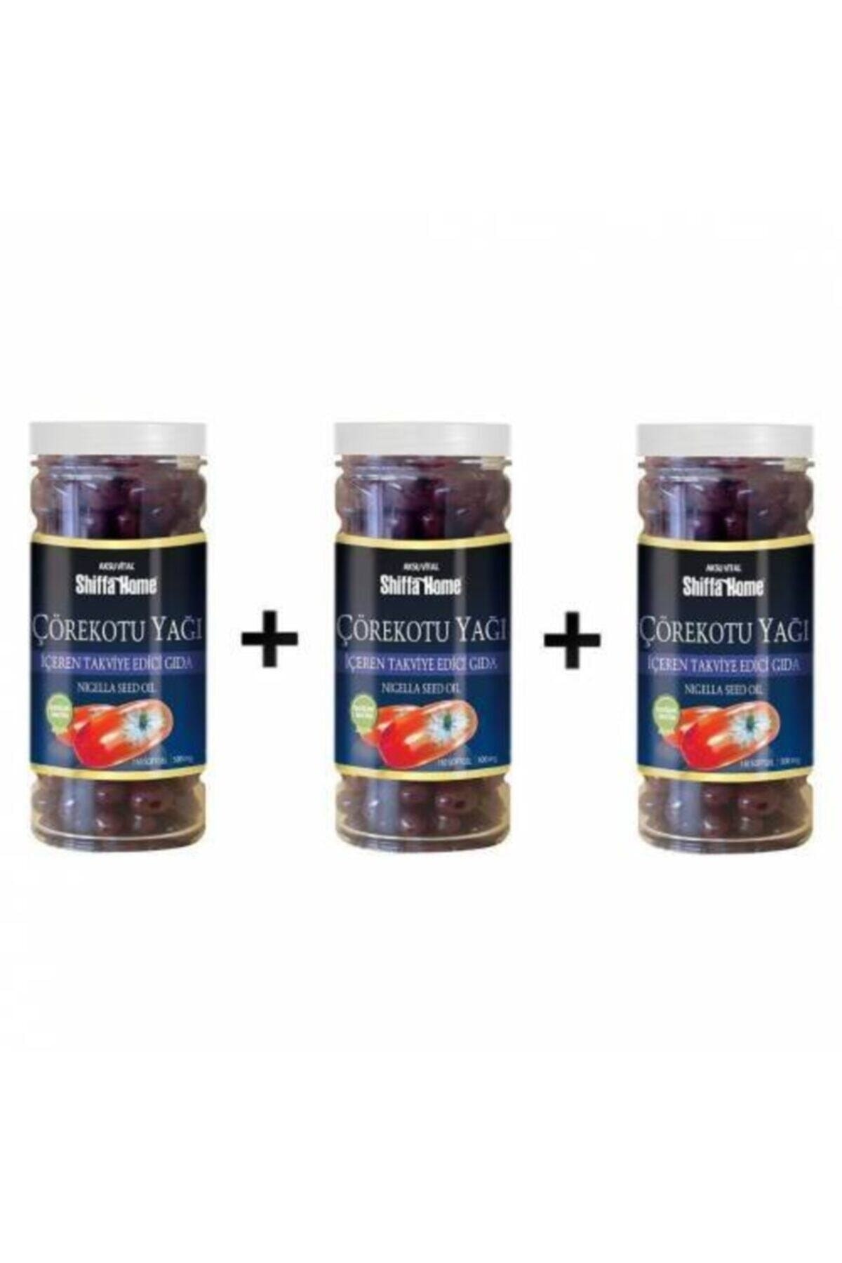 Aksu Vital Çörekotu Yağı Çörek Otu 3 Kutu 150 X 500 mg