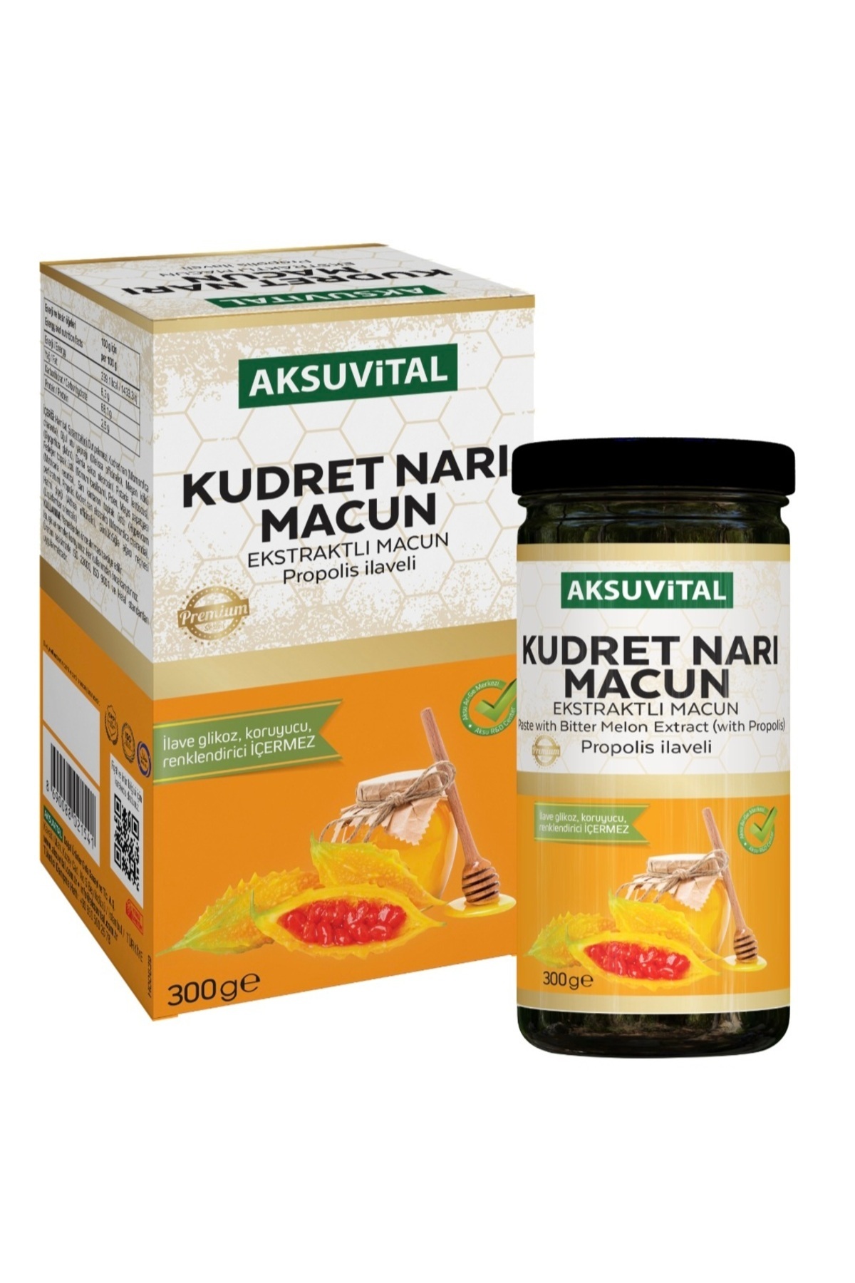 Propolis Ilaveli Kudret Narı Ekstraktlı Macun 300 G