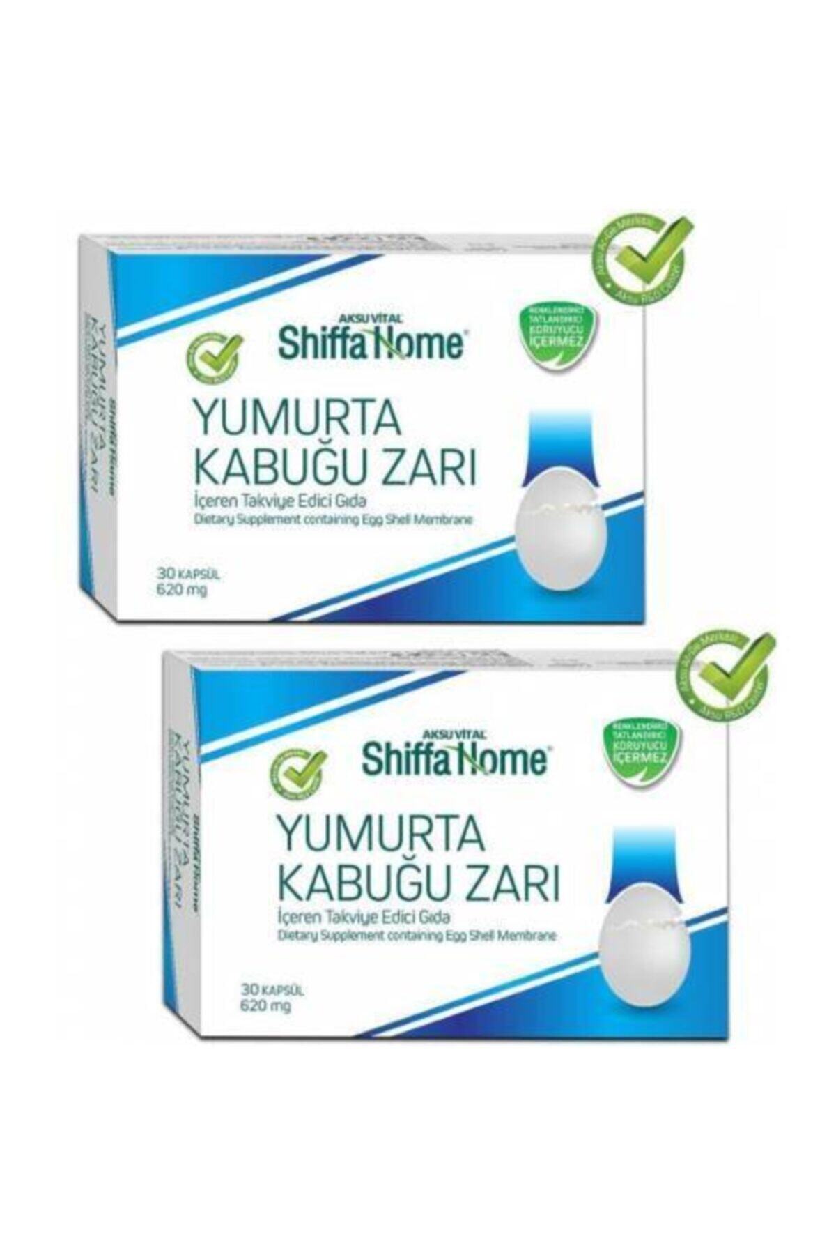 2 Kutu Yumurta Kabuğu Zarı Kapsül Aksu Vital Egg Shell Membrane