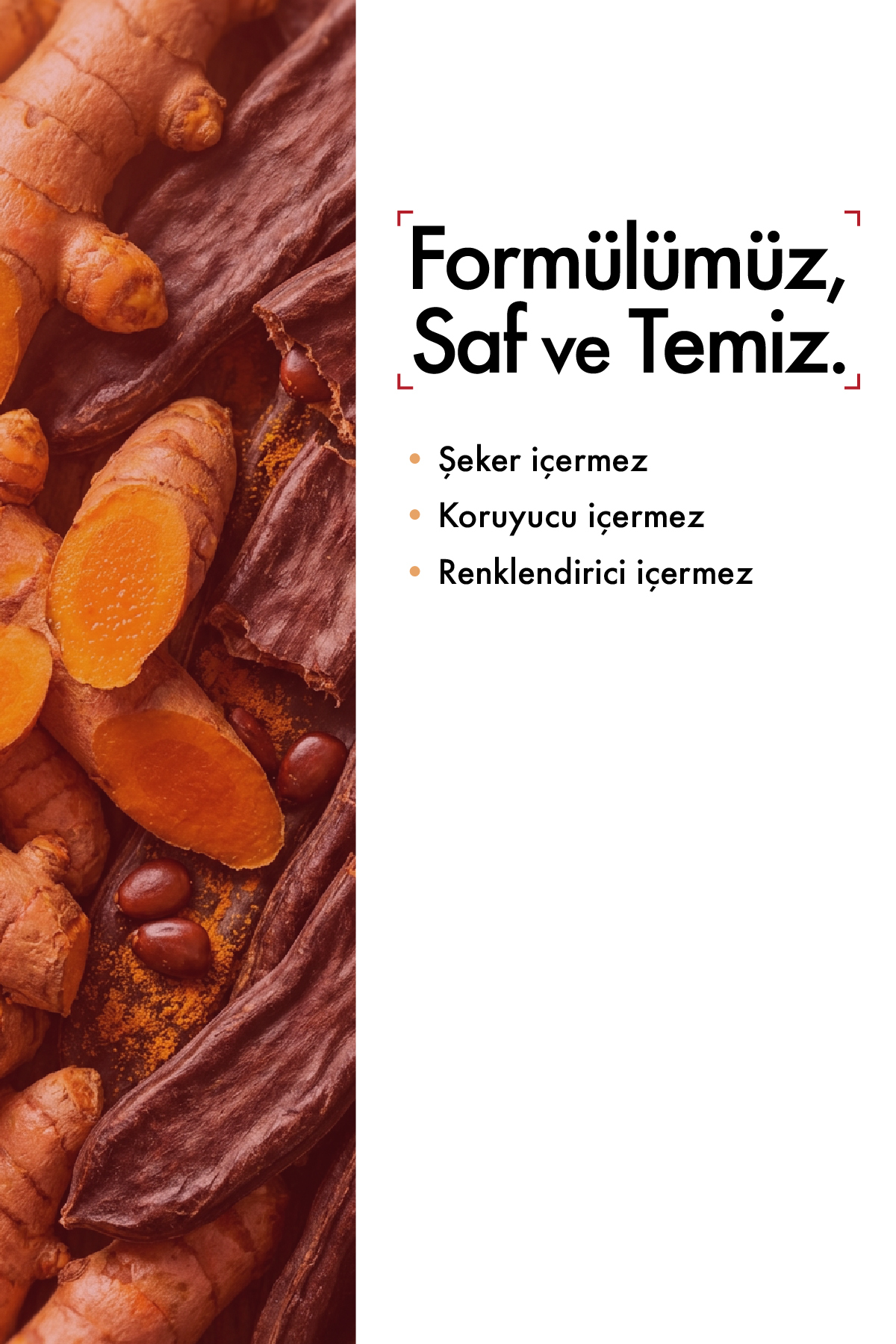 Zerdeçallı Keçiboynuzu Özü Doğal Harnup 350 Gr Kurkumin