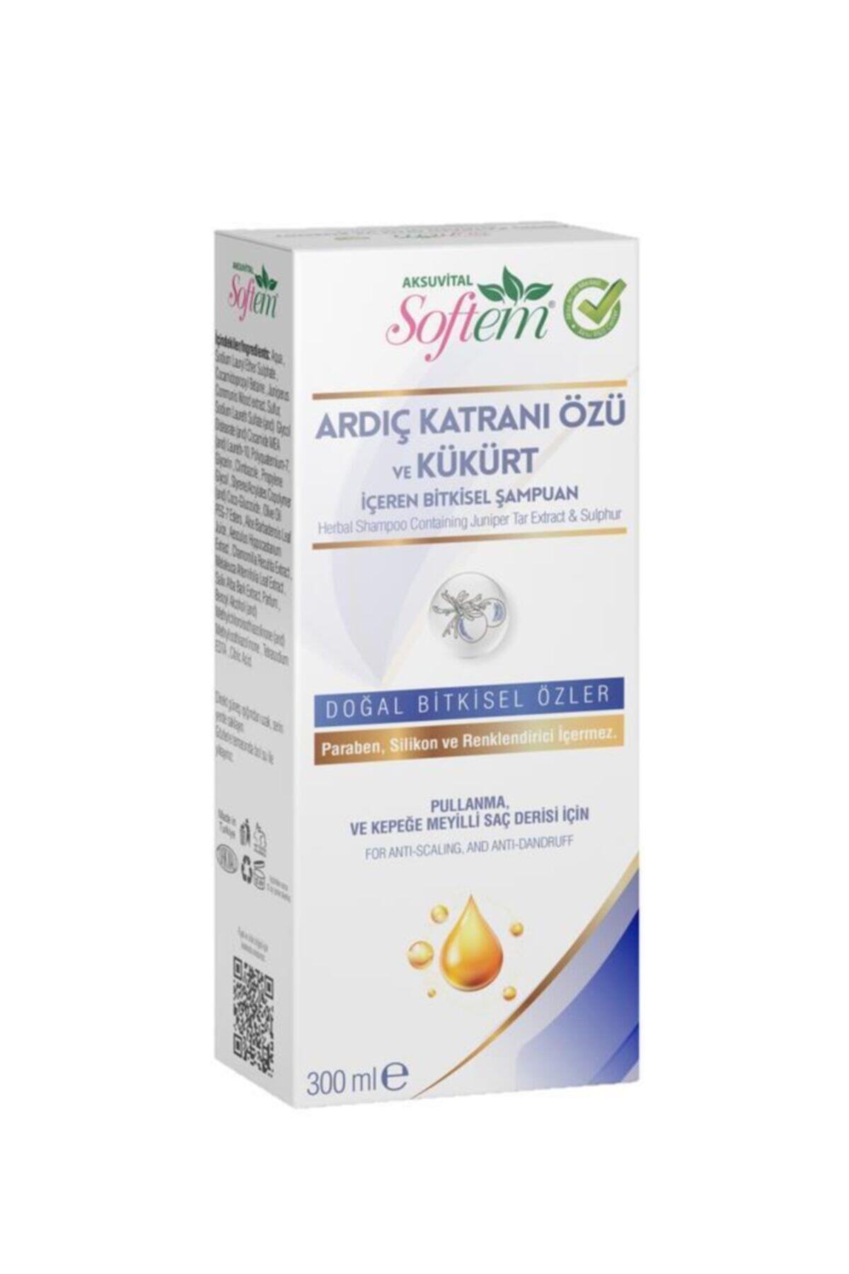 Aksu Vital Ardıç Katranı Özü Ve Kükürt Şampuan 300ml X 2 Adet