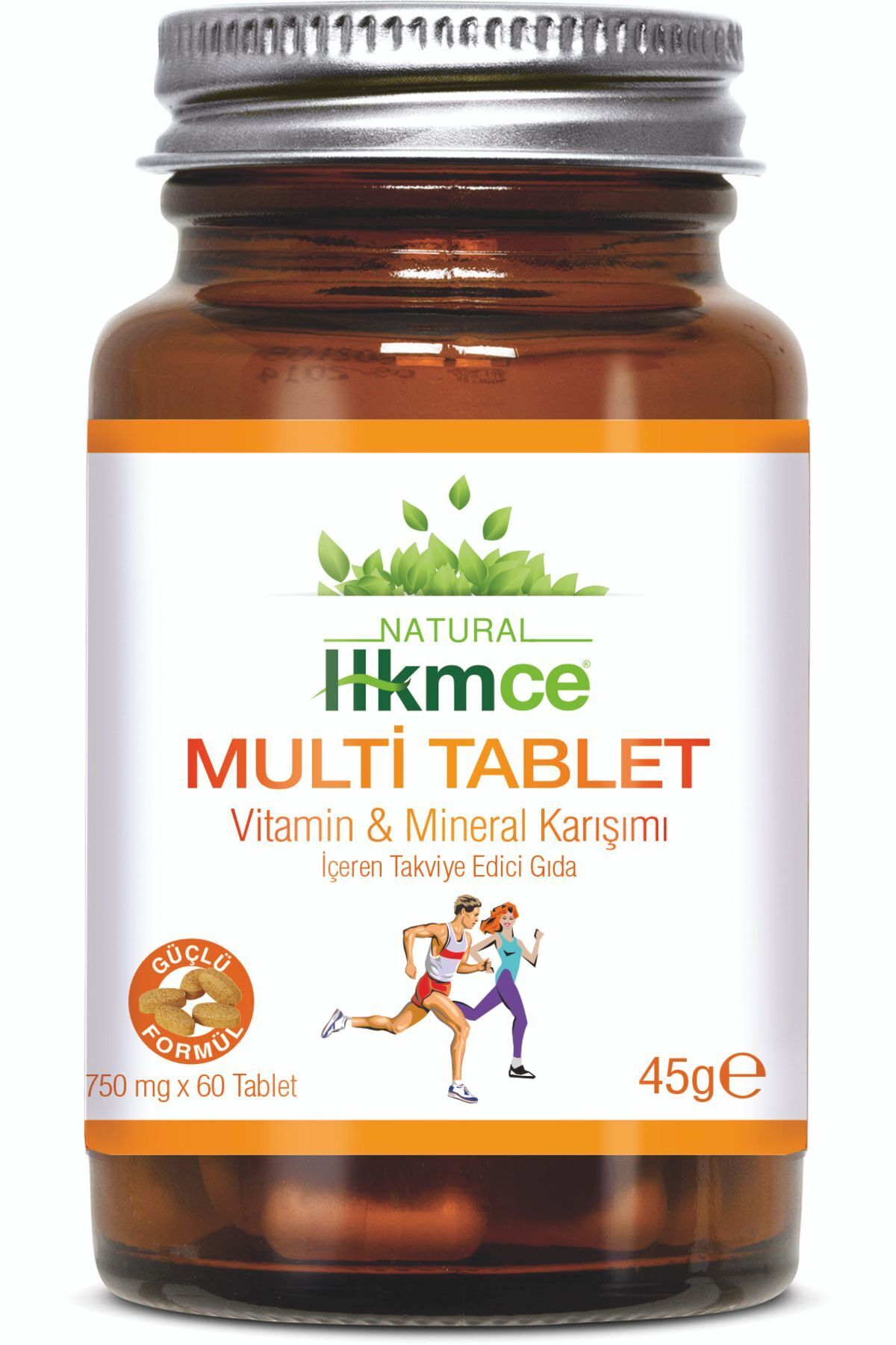Multi Tablet - Vitamin, Mineral Multivitamin 60 Tablet - Güçlü Formül