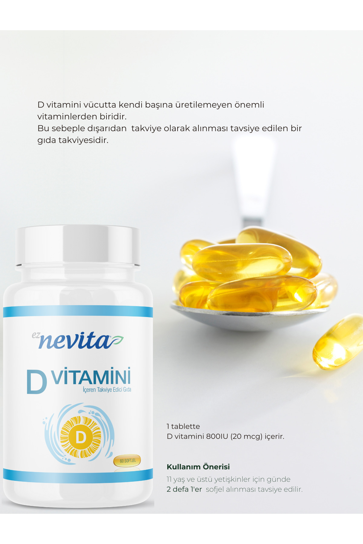 D Vitamini 60 Tablet -