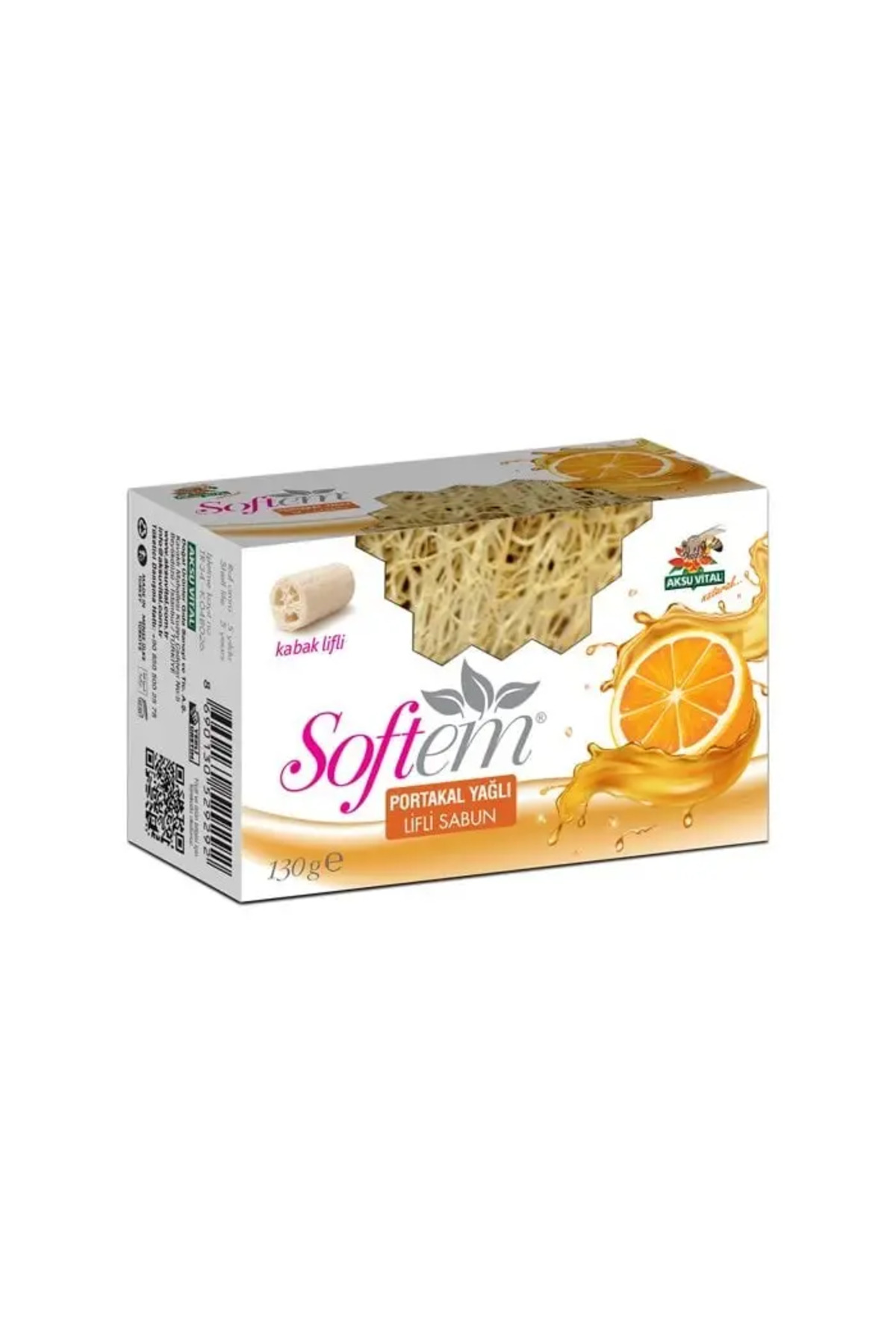Portakal Yağlı Lifli Sabun 130 g