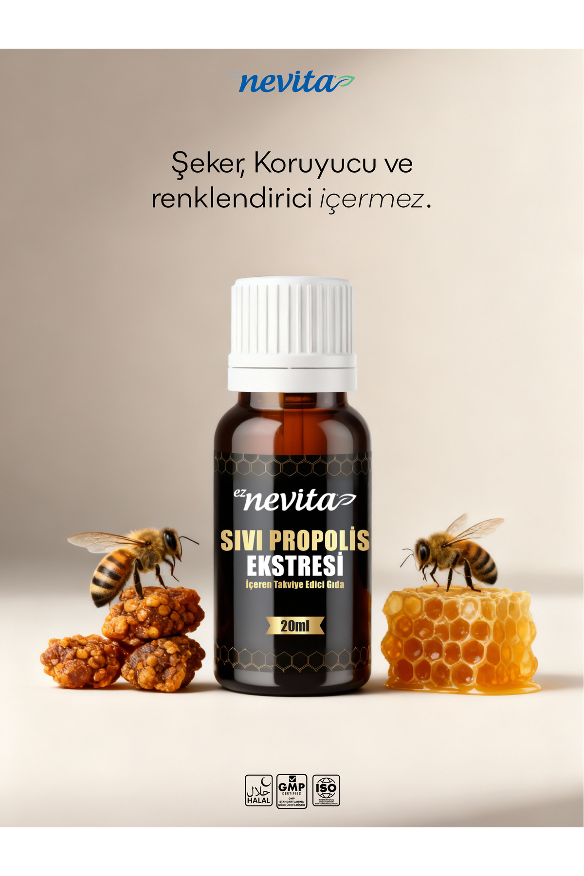 Sıvı Propolis Ekstresi 20 Ml Damla Propolis