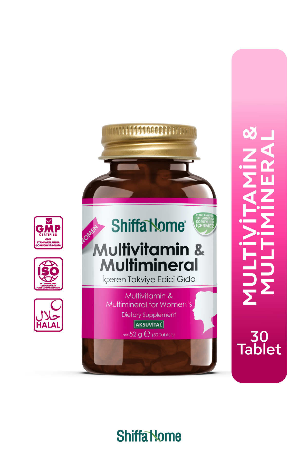 Multivitamin Ve Multimineral - 30 Tablet - Kadın / Women