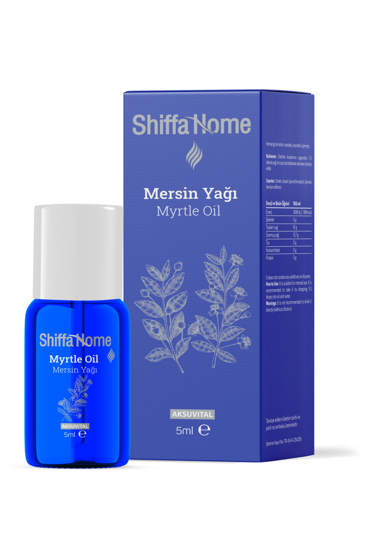 SAF MERSİN YAĞI 5ML