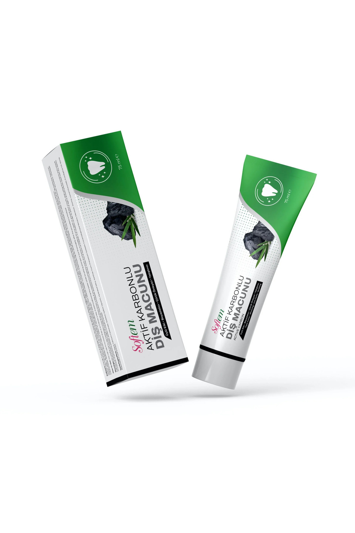 AKTİF KARBONLU DİŞ MACUNU - 75ML