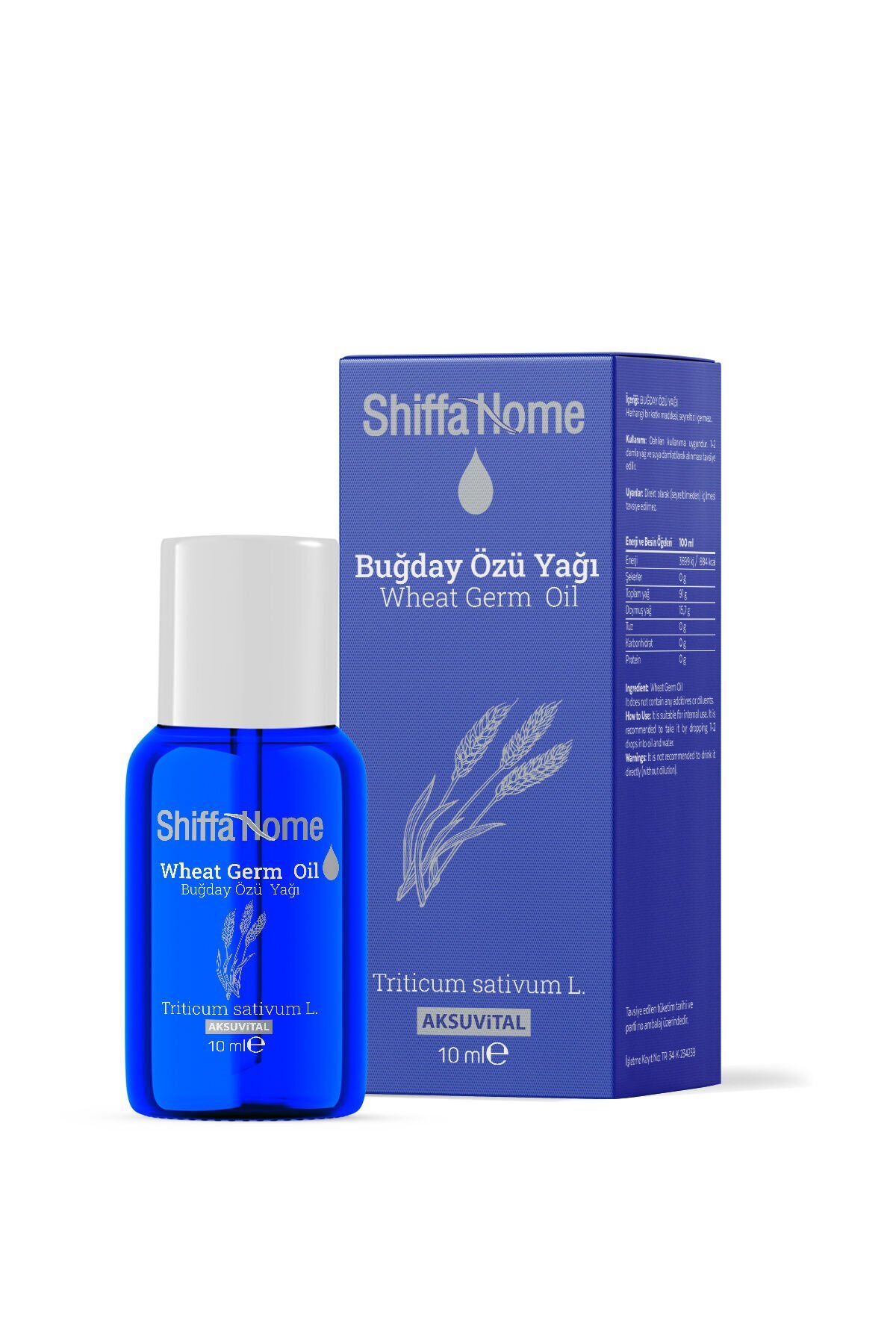 SAF BUĞDAY ÖZÜ YAĞI 10 ML