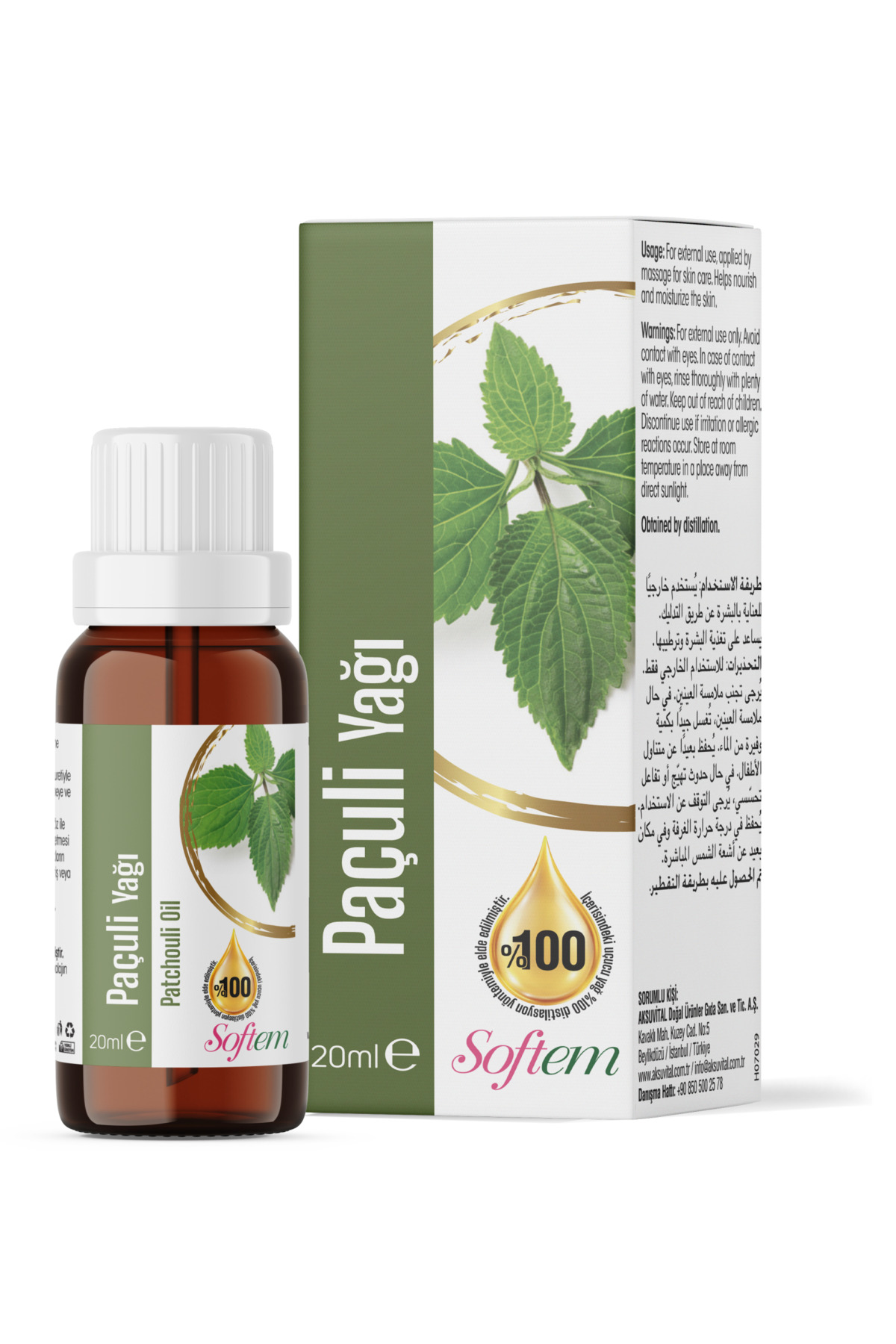 PAÇULİ YAĞI 20ML