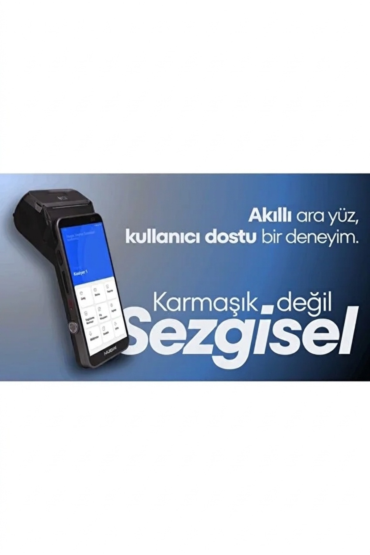 S1 Android Yazar Kasa POS Cihazı (10 Adet POS Rulosu HEDİYE!)
