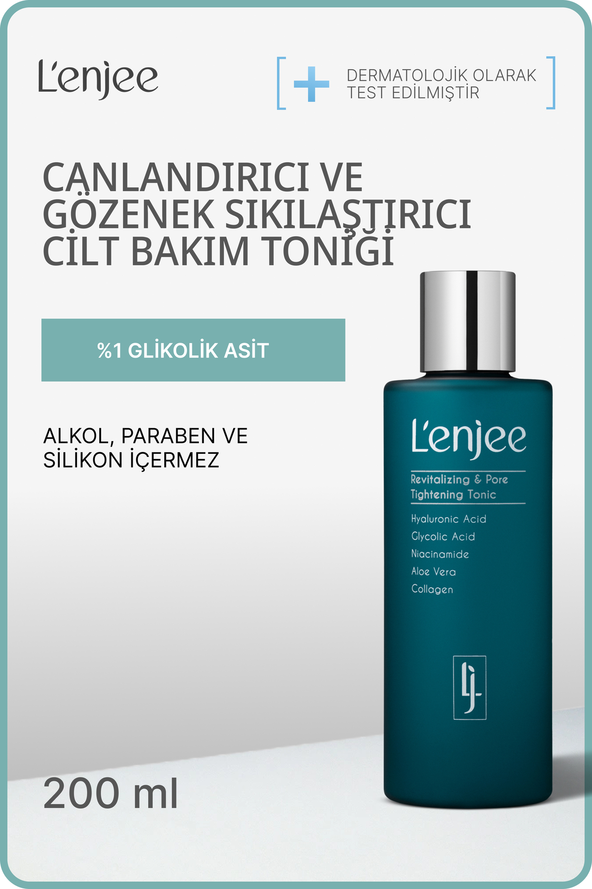 Canlandırıcı Ve Gözenek Sıkılaştırıcı Yüz Toniği | Revitalizing & Pore Tightening Tonic (COLLAGEN)